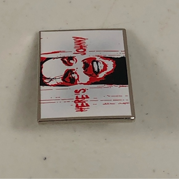 The Shining Heres Johnny Pin Lapel Jack Nicholson Shelley Duvall - Picture 4 of 9